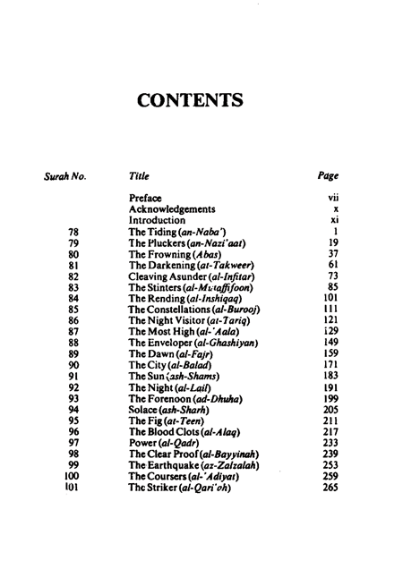 In the Shade of the Quran  – (English) – (PB)