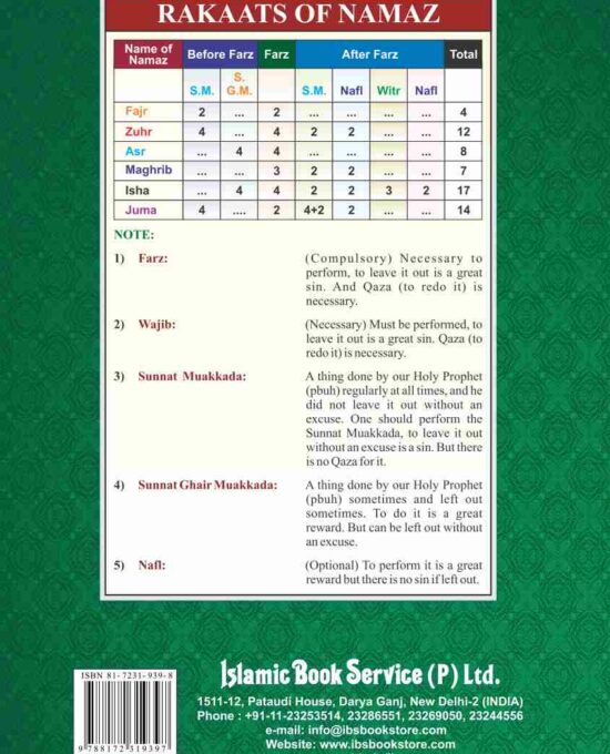 Noorani Qaida (Hardoi) –  (Arabic/Urdu/English) –  (PB)