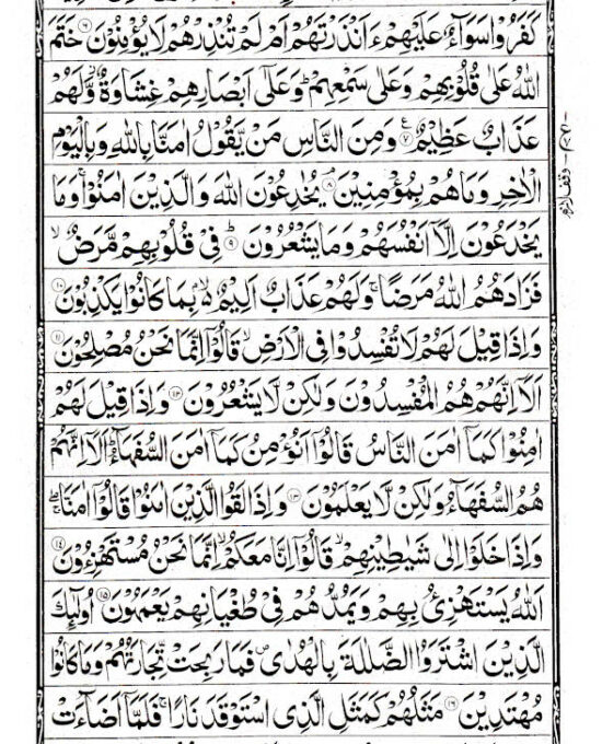 Quran Ref. 53 Arabic (16 Lines per page) Size 25 x 17 cm