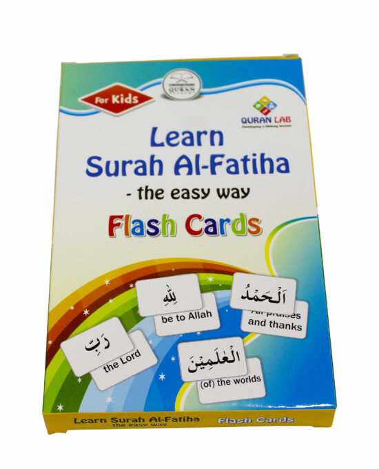 Flash Cards Learn Surah Al-Fatiha – the easy way!