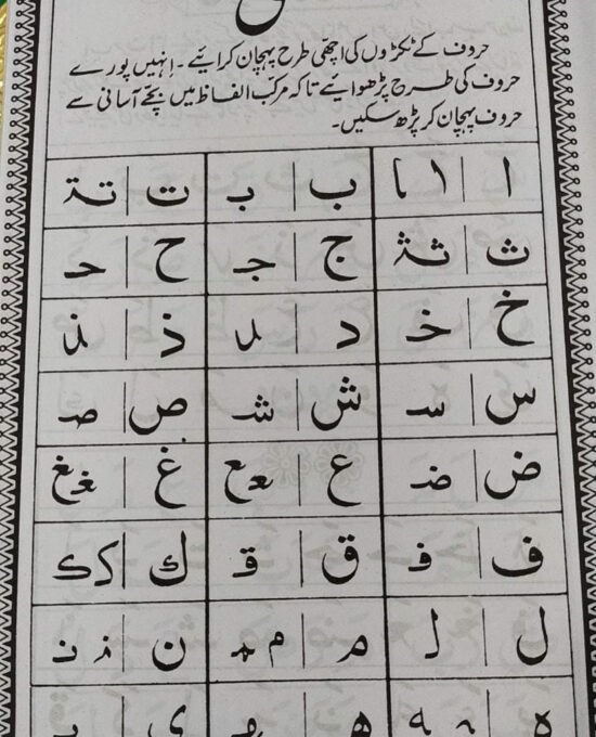 Yassarnal Quran mae Namaz  – (Jali Qalam) – (Arabic/Urdu) – (PB)